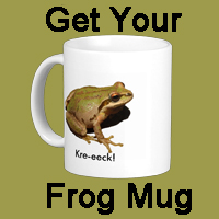Buy a mug wit a frog picture